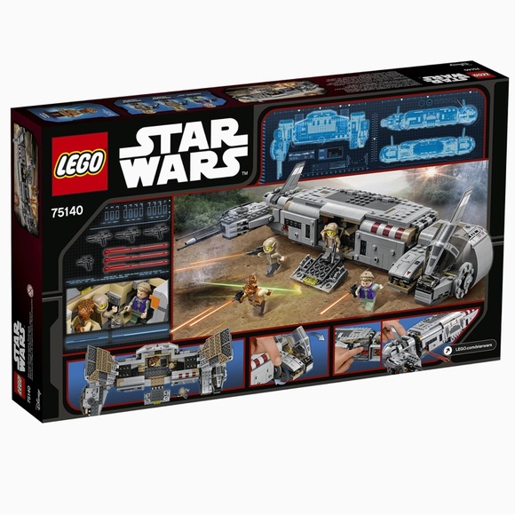 Lego 75140 Star Wars Resistance Troop Transporter - New in Box - Never Opened - Picture 4 of 6